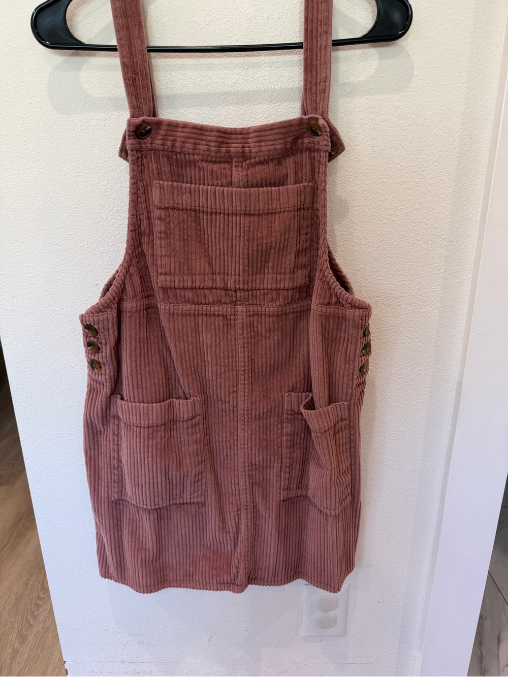 wild fable Dusty Rose Corduroy Pinafore Dress